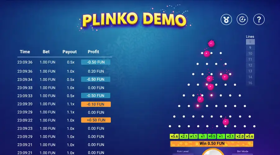 Plinko Demo